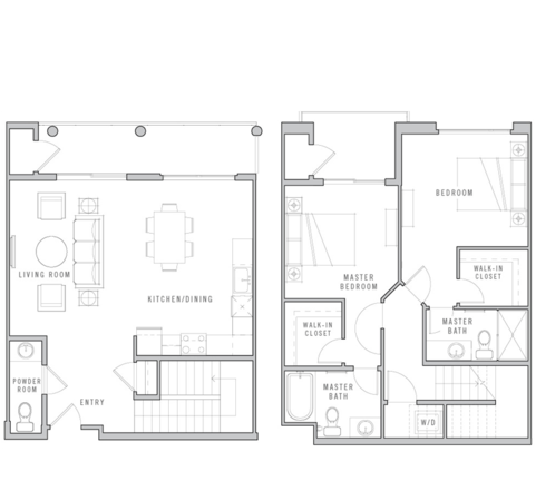 Penthouse 1 C617 floor plan